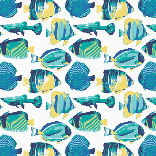 Fishy Fishy multi color pattern