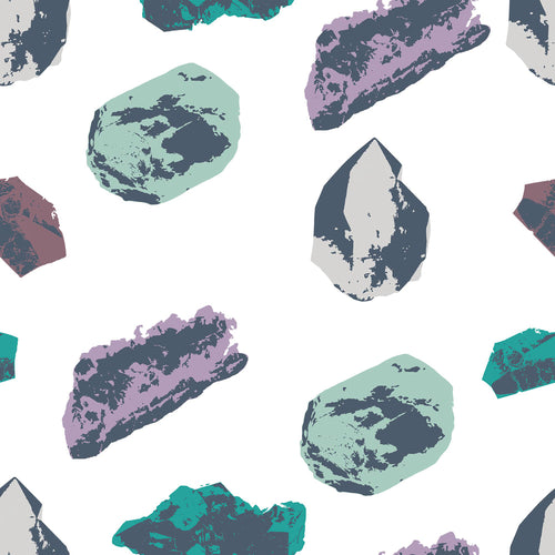 Rock Collector pattern in multiple gemstone colors